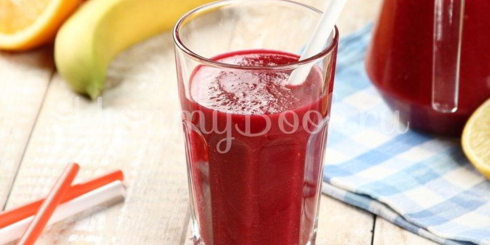 Рецепт свекольного смузи с яблоками