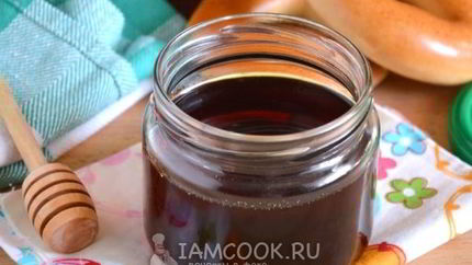 Ванильный сахарный сироп