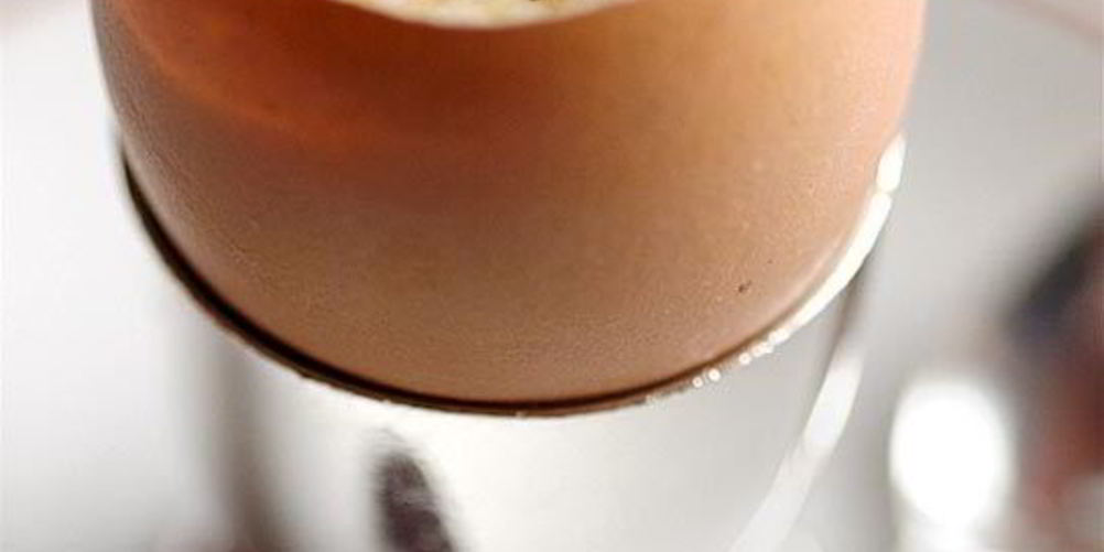 Рецепт яйца с кленовым сиропом и хересным уксусом