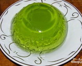 Желе из сиропа