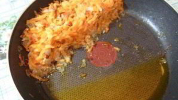 горячий салат с баклажанами