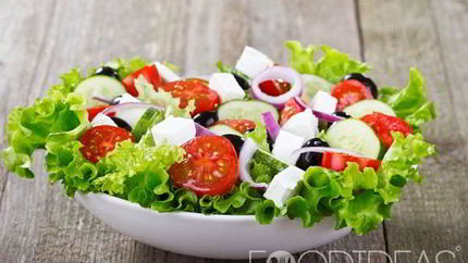 Греческий салат с брынзой