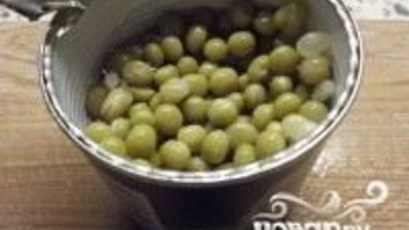 капуста с горошком