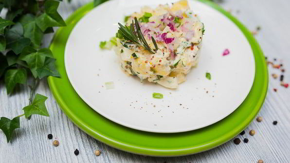 американский картофельный салат