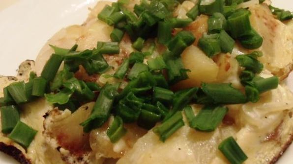 горячий картофельный салат