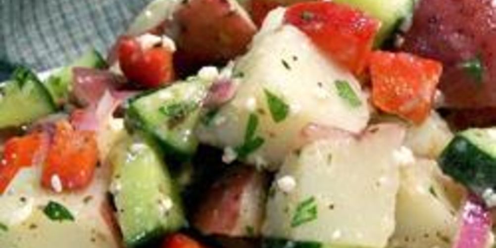 Рецепт картофельного салата по-летнему