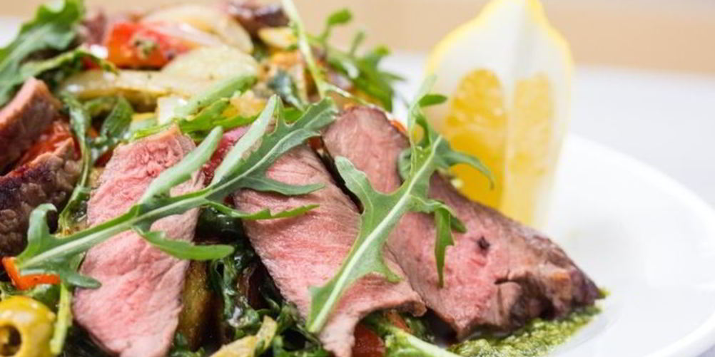 Рецепт картофельного салата с говядиной