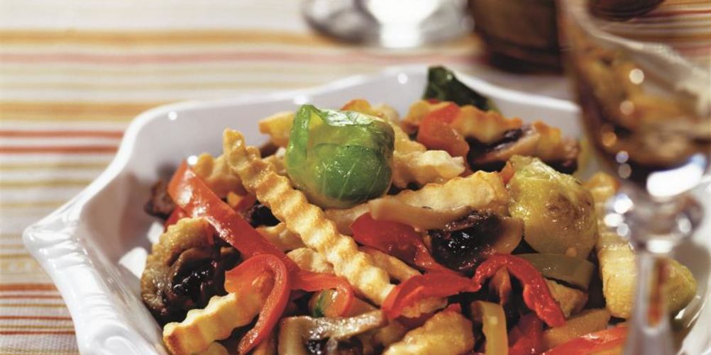 Рецепт картофельного салата с грибами