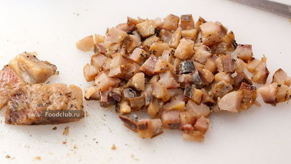 картофельный салат с селедкой