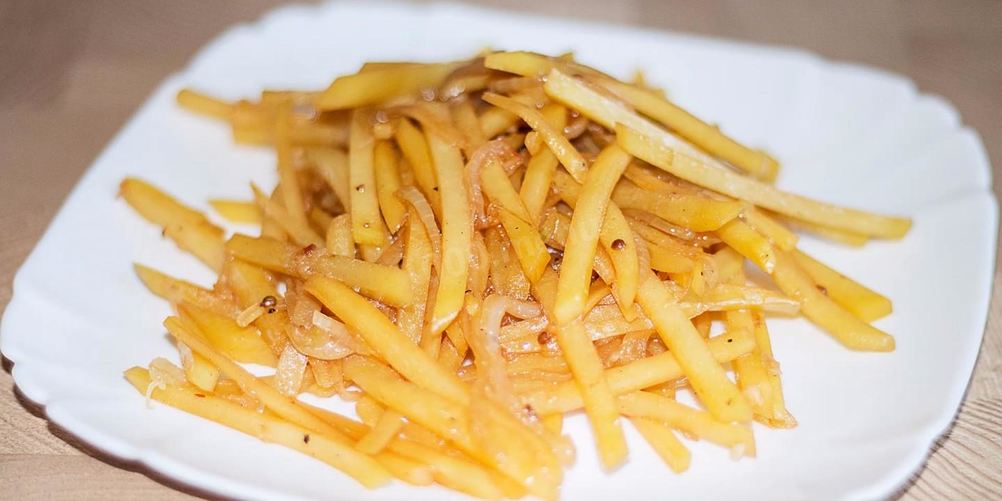 Рецепт корейского картофельного салата камди ча