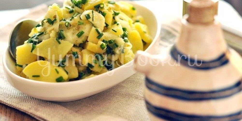 Рецепт немецкого картофельного салата