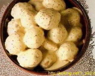 Салат картофельный с горчичной заправкой