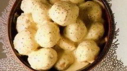 Салат картофельный с горчичной заправкой