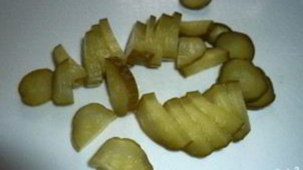 салат картофельный с огурцами