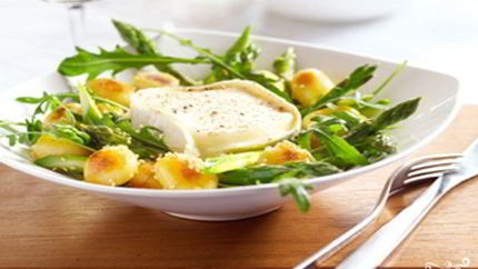 Салат с картофелем и сыром