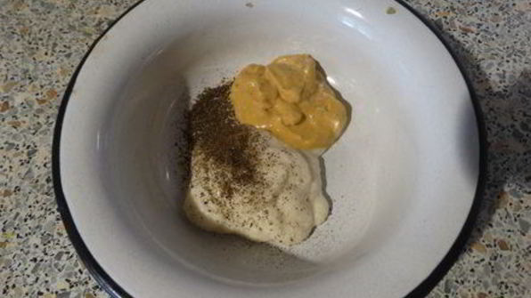 зимний картофельный салат