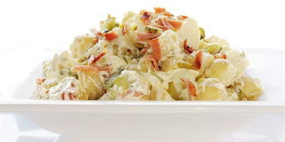 Рецепт золотистого картофельного салата