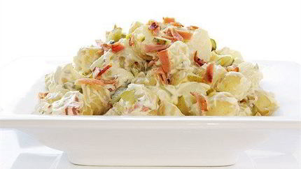 Золотистый картофельный салат