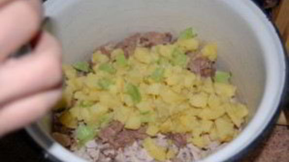 классический французский салат оливье