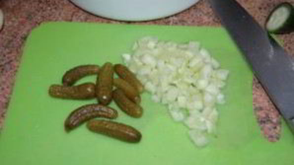 классический французский салат оливье