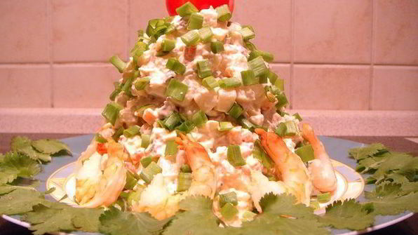 оливье пикантный