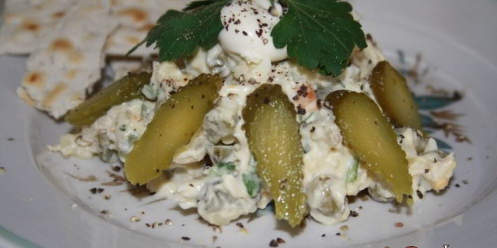 Рецепт оливье с куриной грудкой
