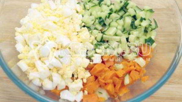 салат новогодний оливье