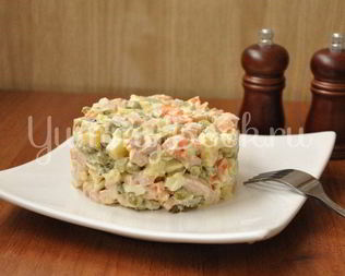 Салат Оливье классический