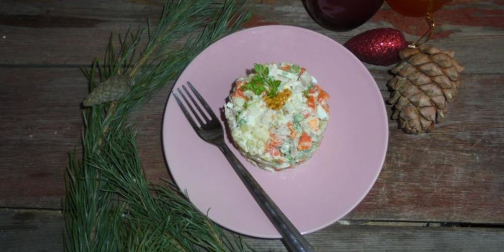 Рецепт салата оливье