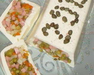 Заливное Оливье