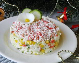 Крабовые салаты