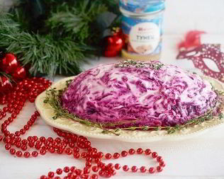 Салаты с тунцом