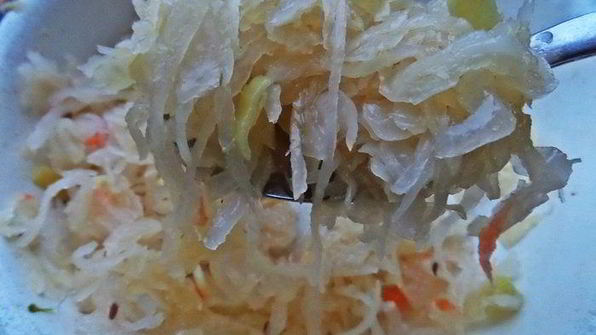 постный салат 4 капусты