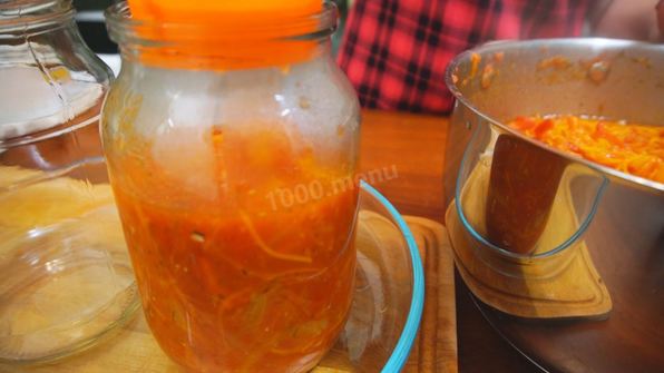 салат из помидоров на зиму