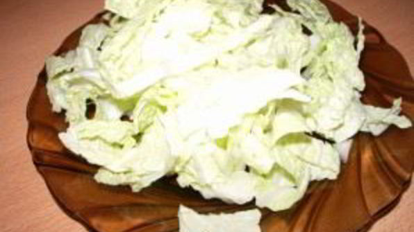 салат малибу с копченой курицей