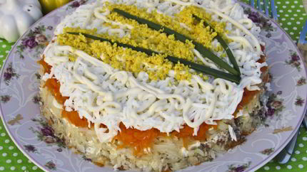 Салат Мимоза классический