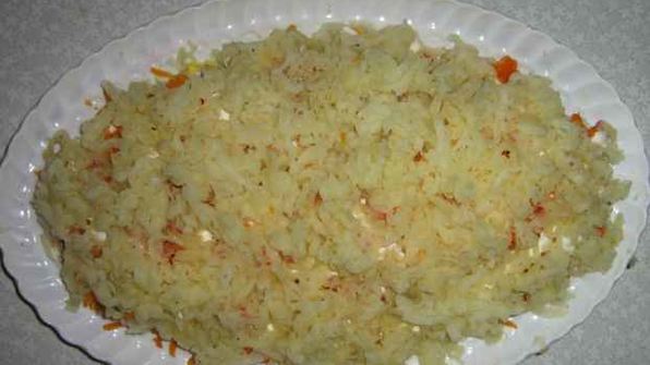 салат мимоза с сардиной