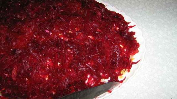 салат мимоза с сардиной