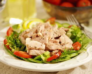 Салат Мимоза с тунцом