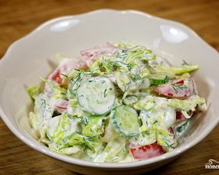 Салат На даче