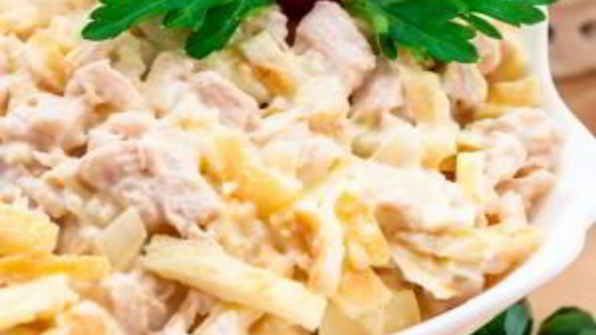 салат нежность