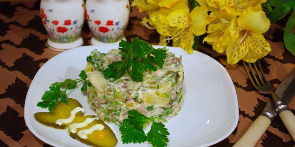 Рецепт салата океан