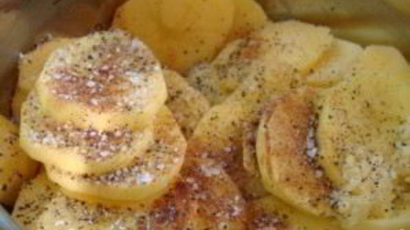 картофель под шубой