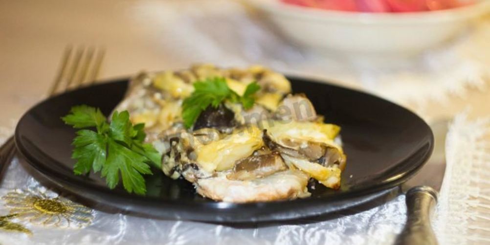 Рецепт куриных грудок филе пода шубоя в духовке