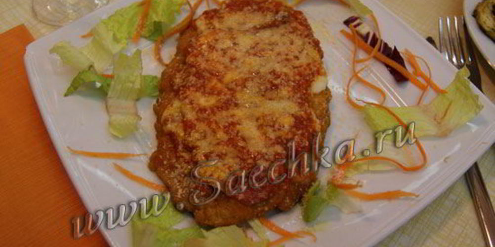 Рецепт мяса под шубой