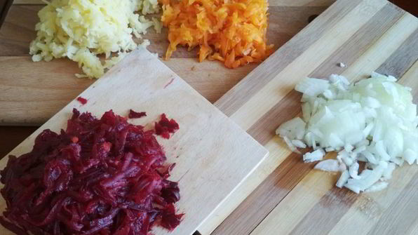 рулет селедка под шубой