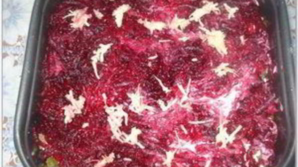 салат кальмары под шубой