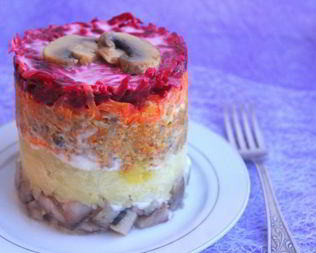 Салат Сельдь под шубой