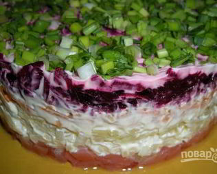 Салат Семга под шубой