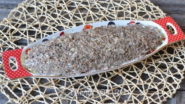 салат шпроты под шубой